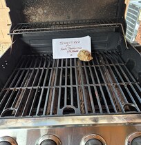 BBQ grill...AFTER 1+ hours of cleaning