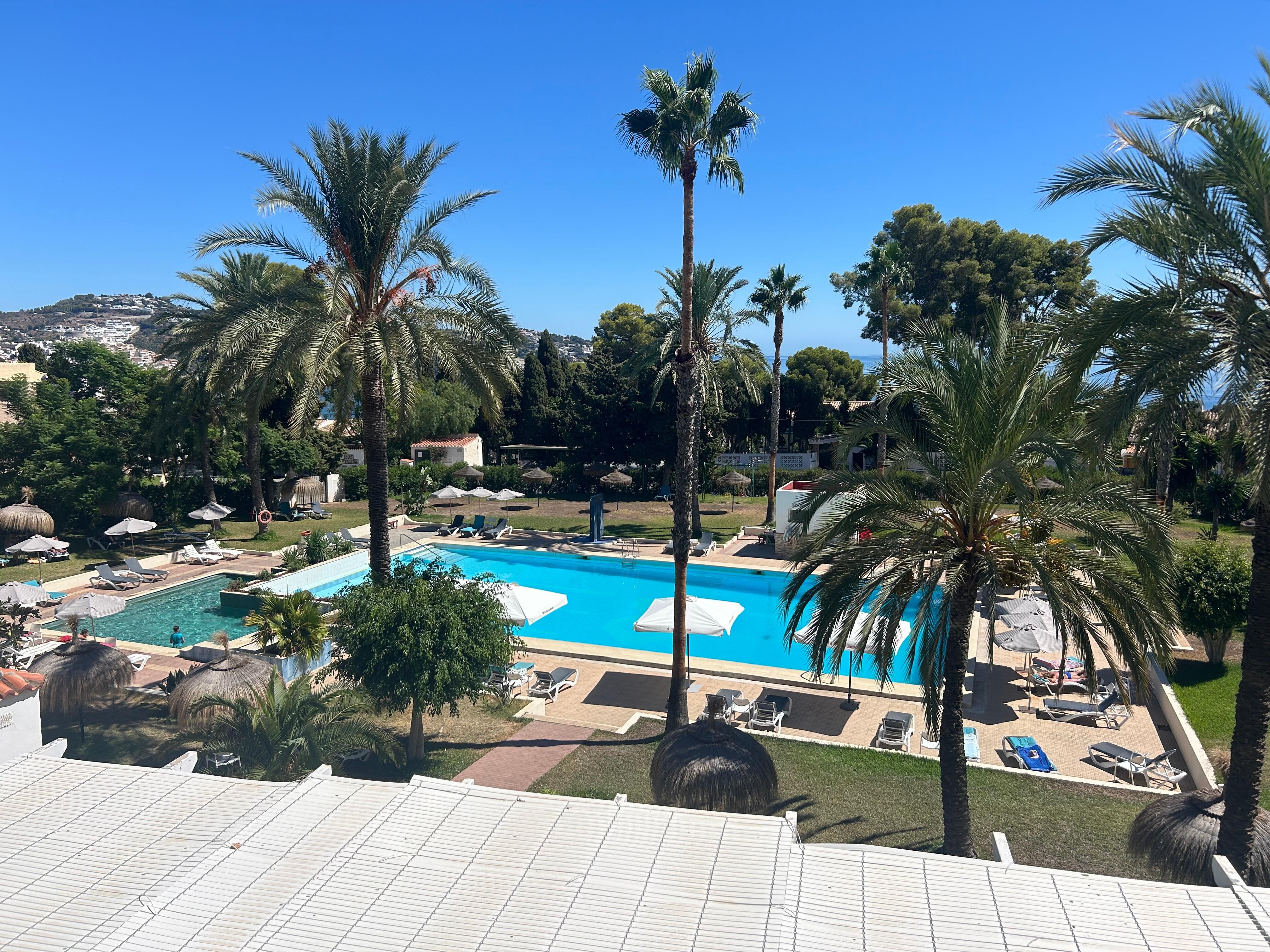 The pool from the apartment