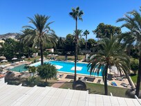 The pool from the apartment