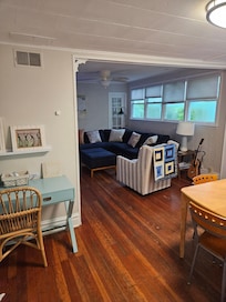 View from the front door