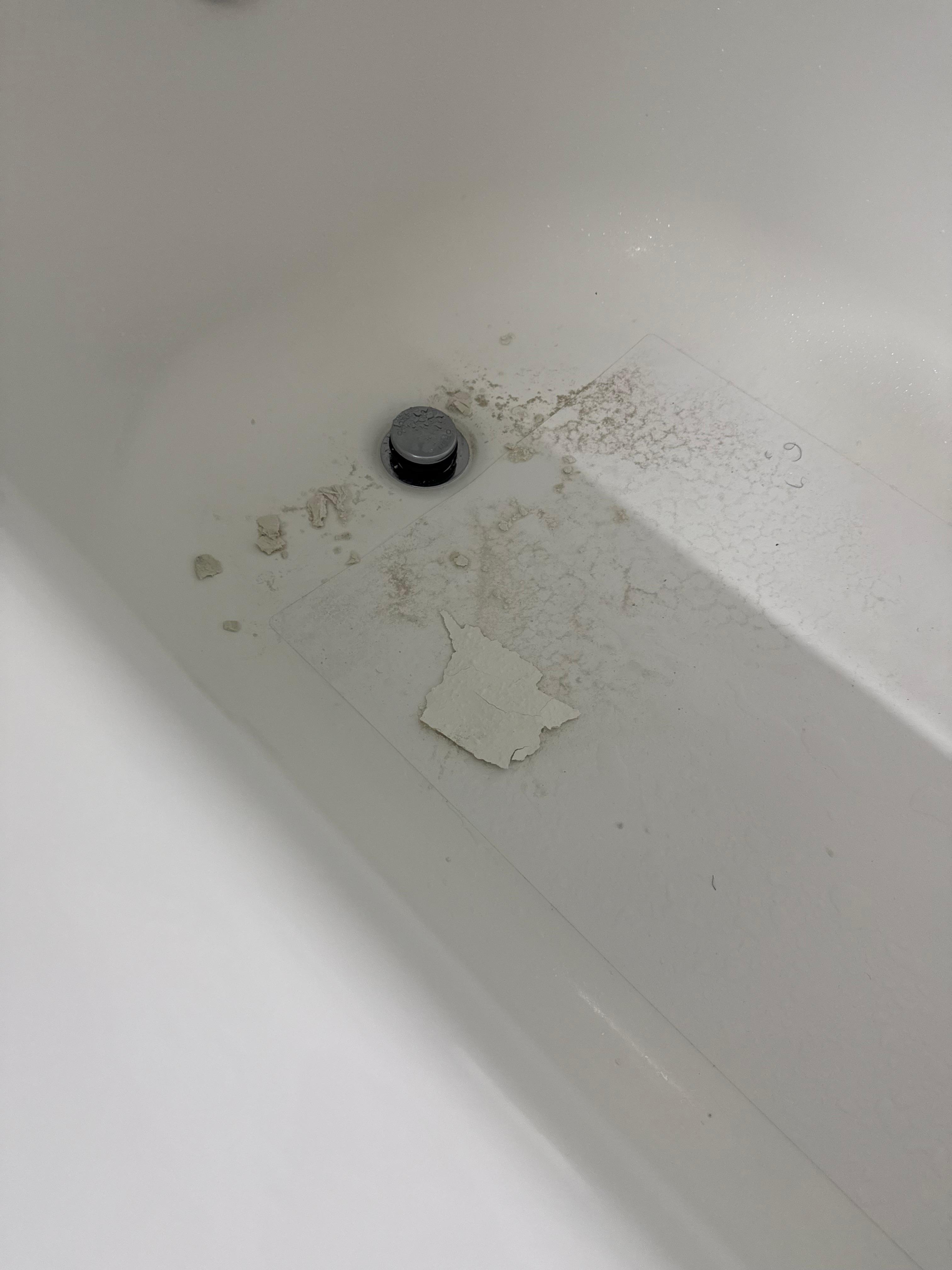 Bathroom ceiling collapsed 