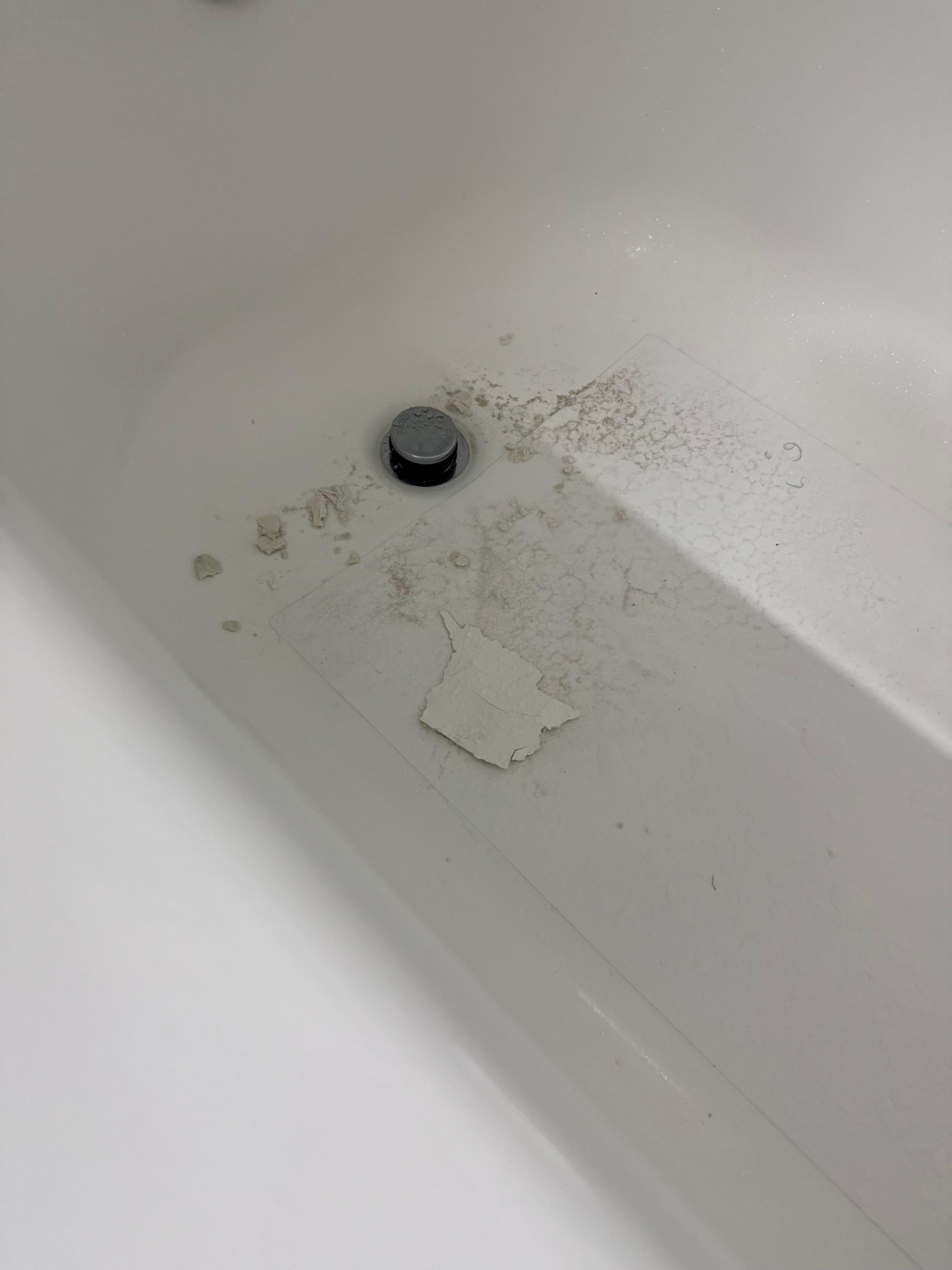 Bathroom ceiling collapsed 