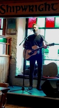 Live music at the Irish Pub.