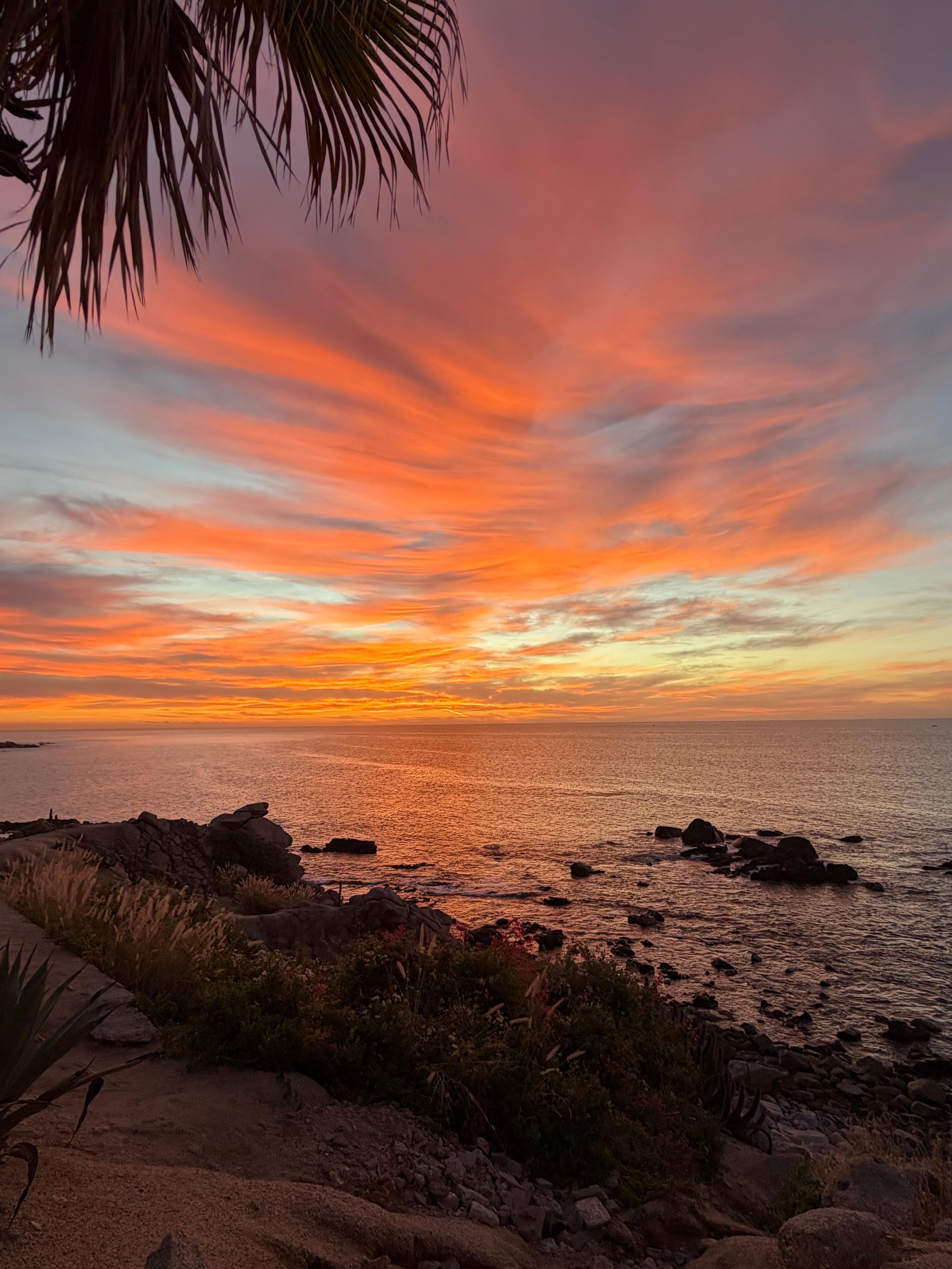Another sunrise as seen from the patio!! Was worth getting up early every day! 