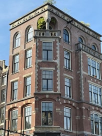 Building along canal
