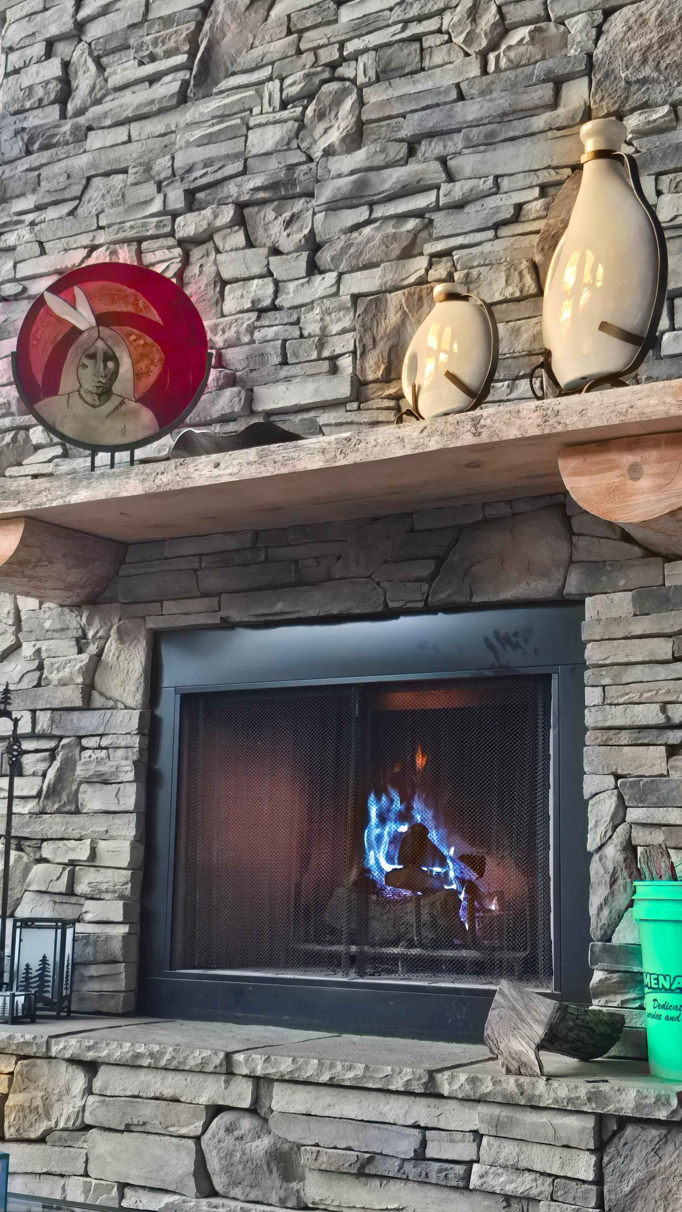 We had a fire, it was fantastic.