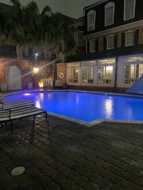 Courtyard pool