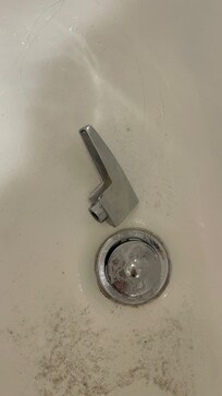 Broken sink