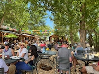 A wonderful music festival just five minutes away.