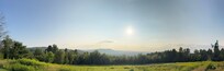 Breath taking view of the mountains on our way to Hillsboro for ice cream.