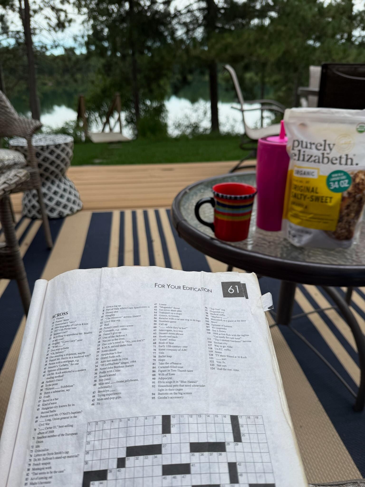 Peaceful morning coffee! 