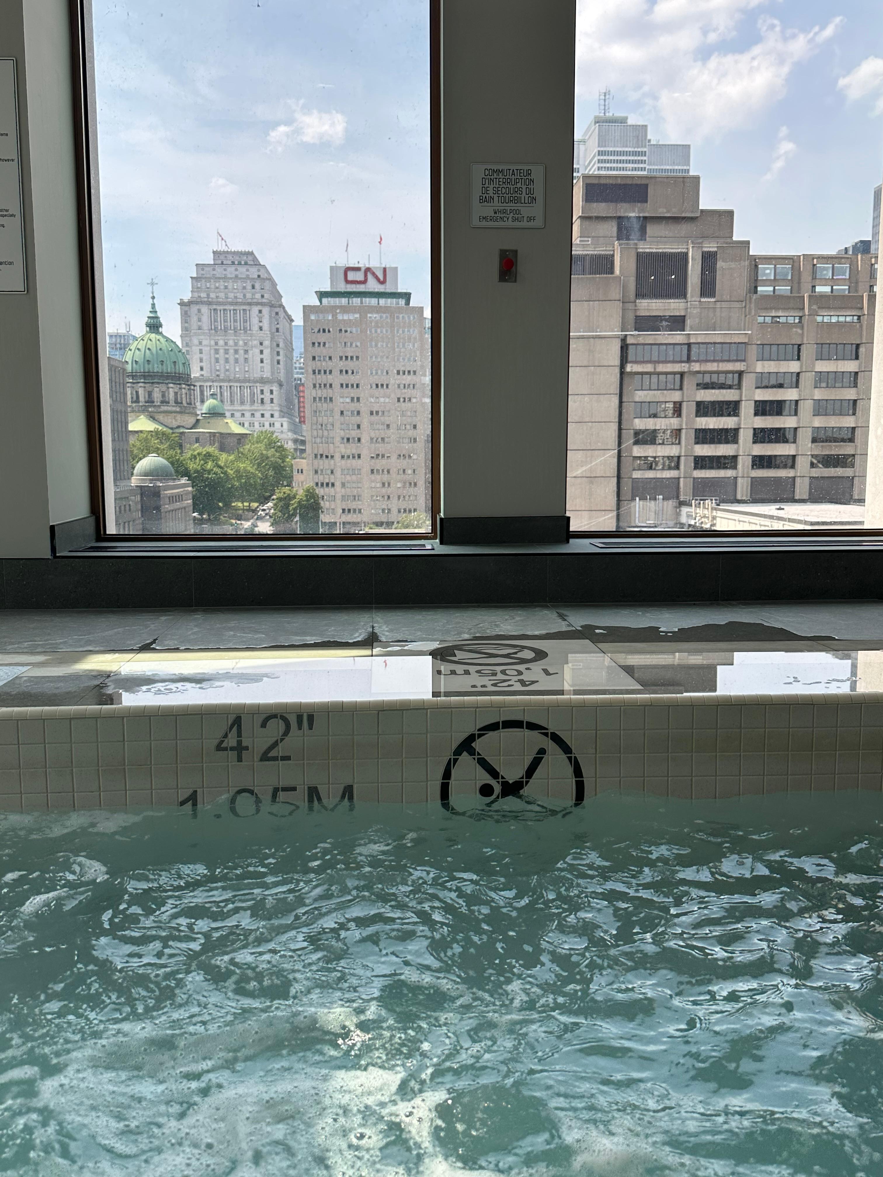 Jacuzzi on the 12th floor