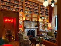 A lovely place to sit near reception