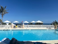 Very clean pool area
