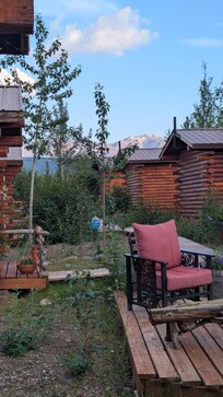 Little log cabins all in a row