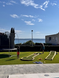 Trampoline & mini golf