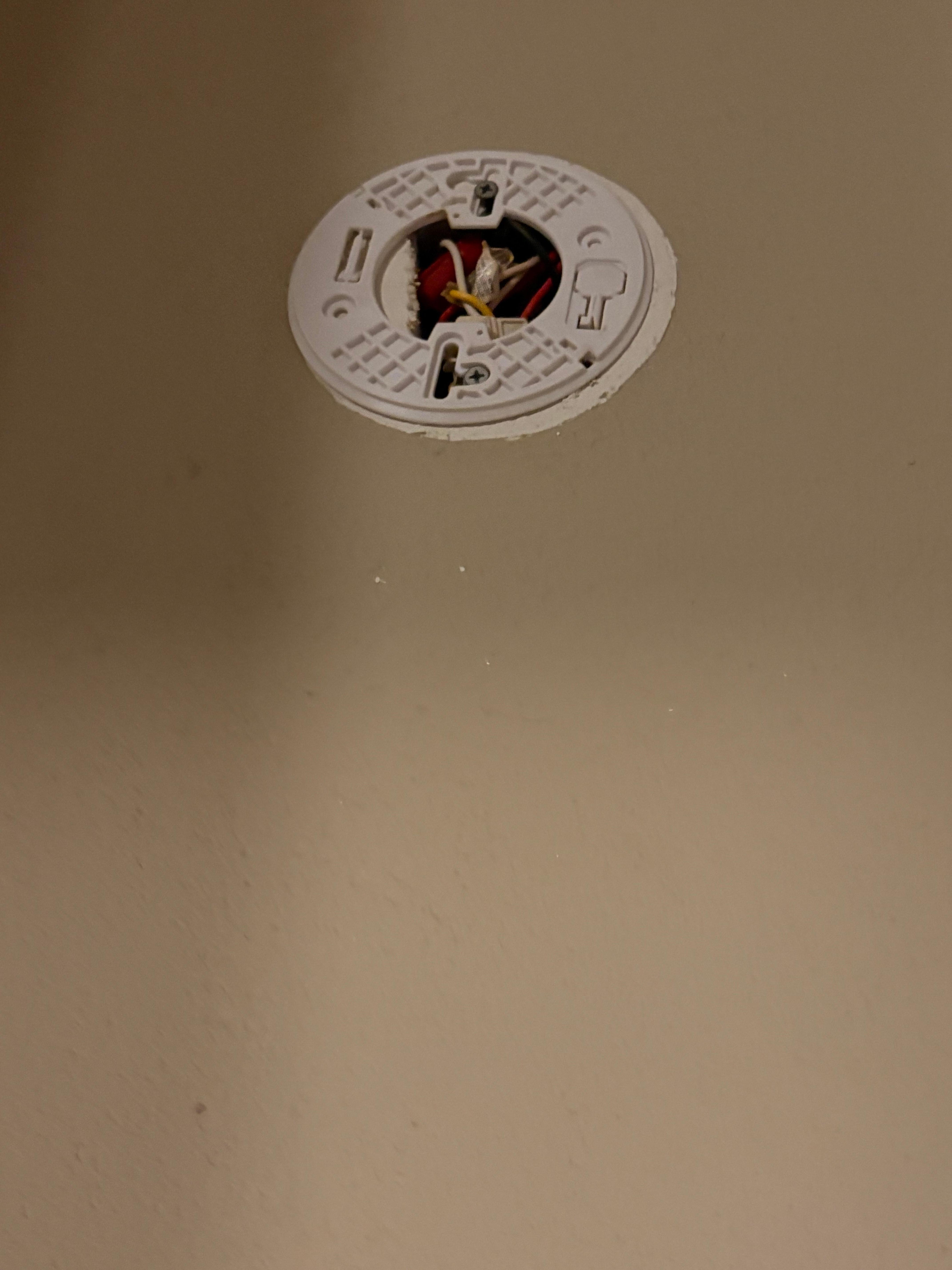 Missing smoke detector