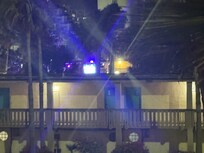 Notice and light disturbances nightly