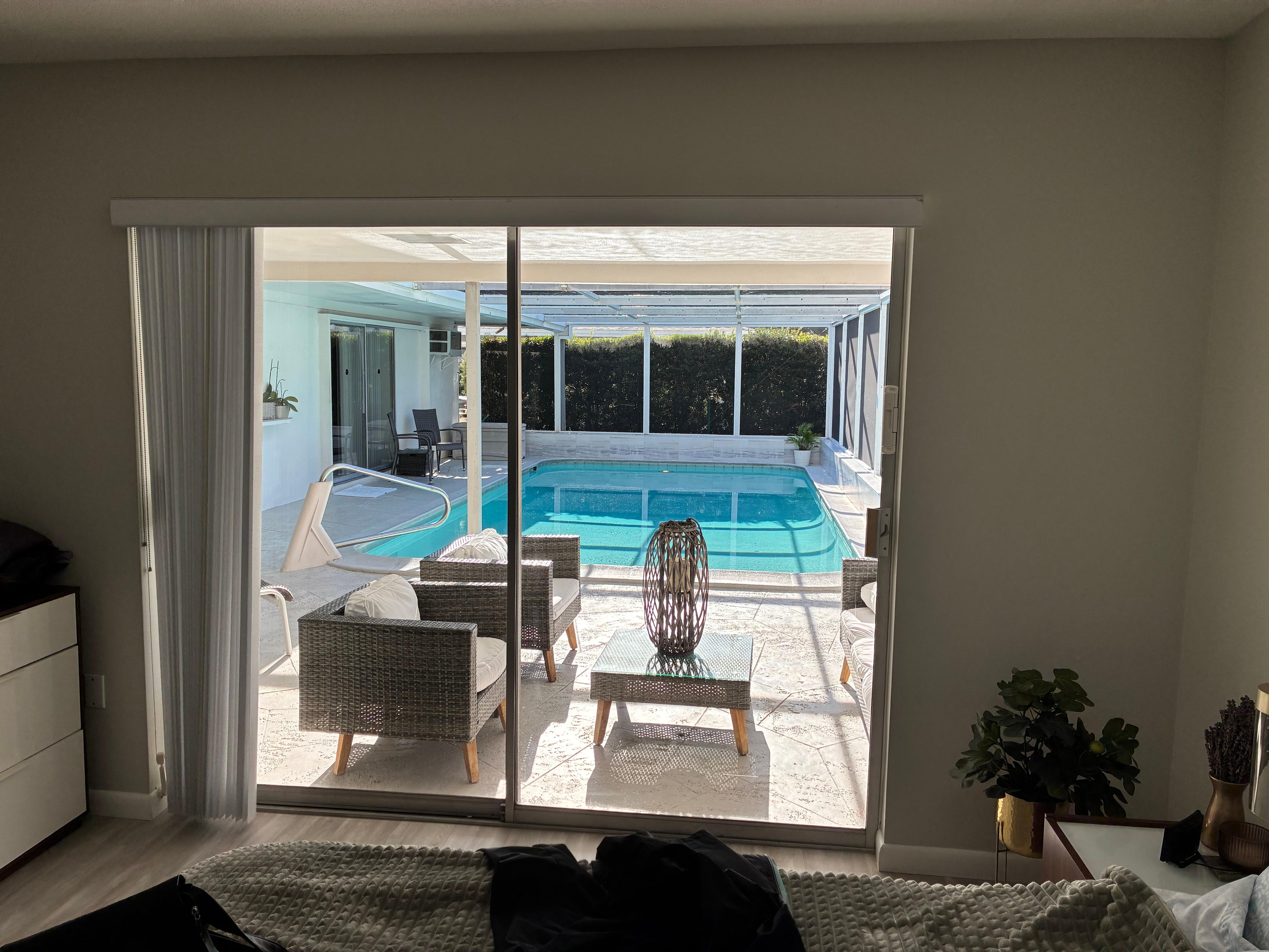 The view from our bedroom!!!