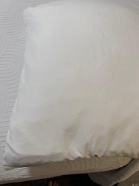 Dirty pillowcase, even smelled unclean