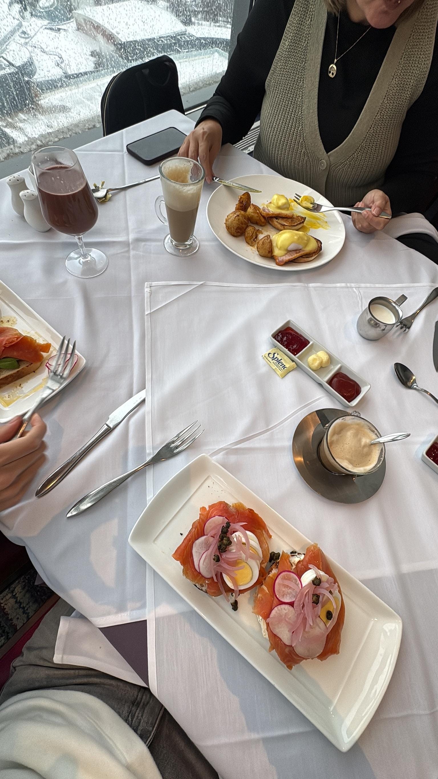 Comida deliciosa, vista increíble!!