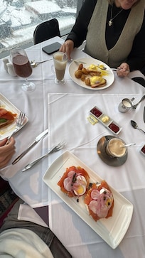 Comida deliciosa, vista increíble!!