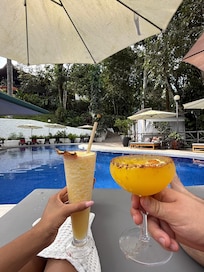 Our drinks per prepared by the lovely staff there