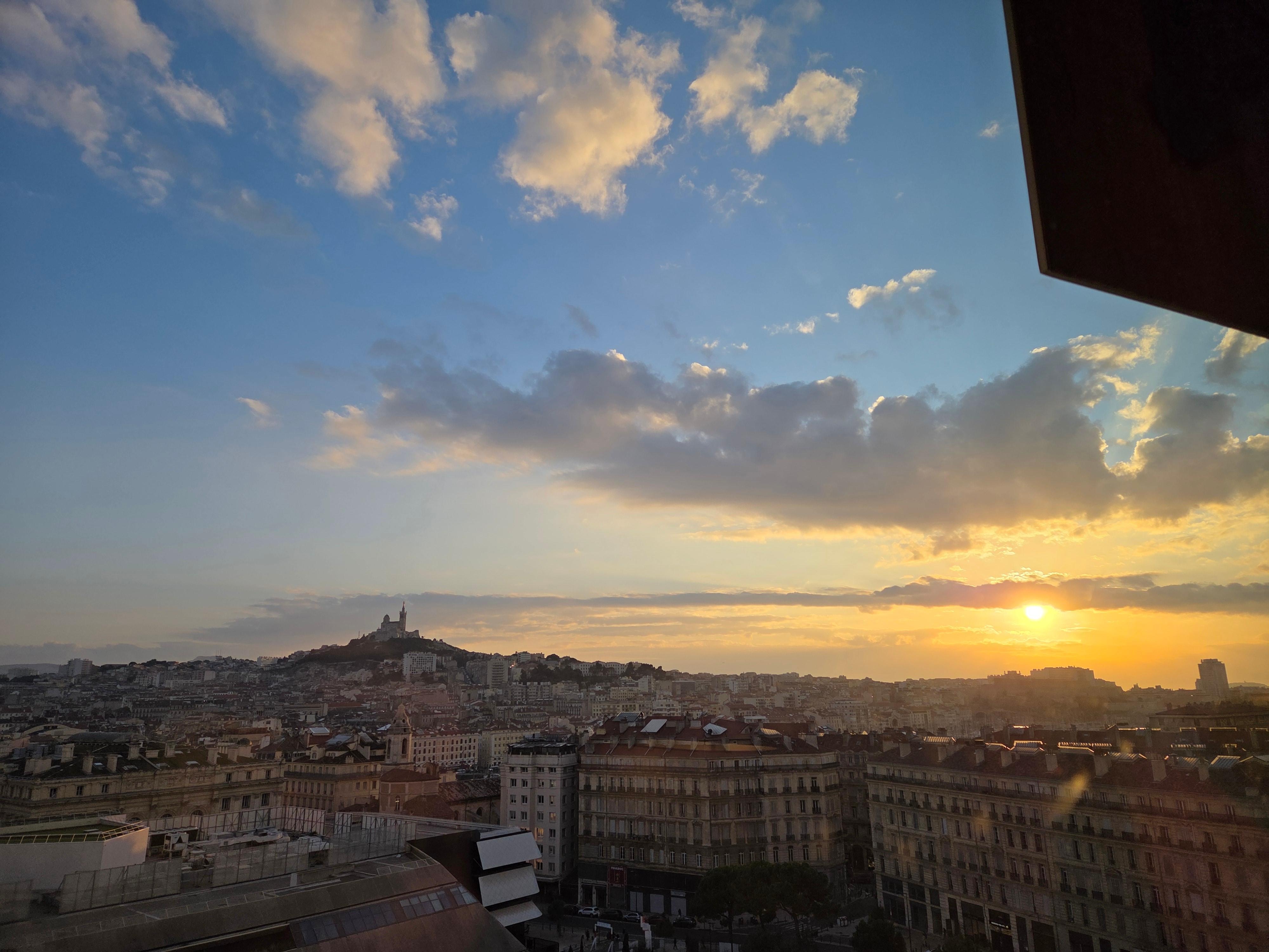 Der Ausblick aus dem Zimmer