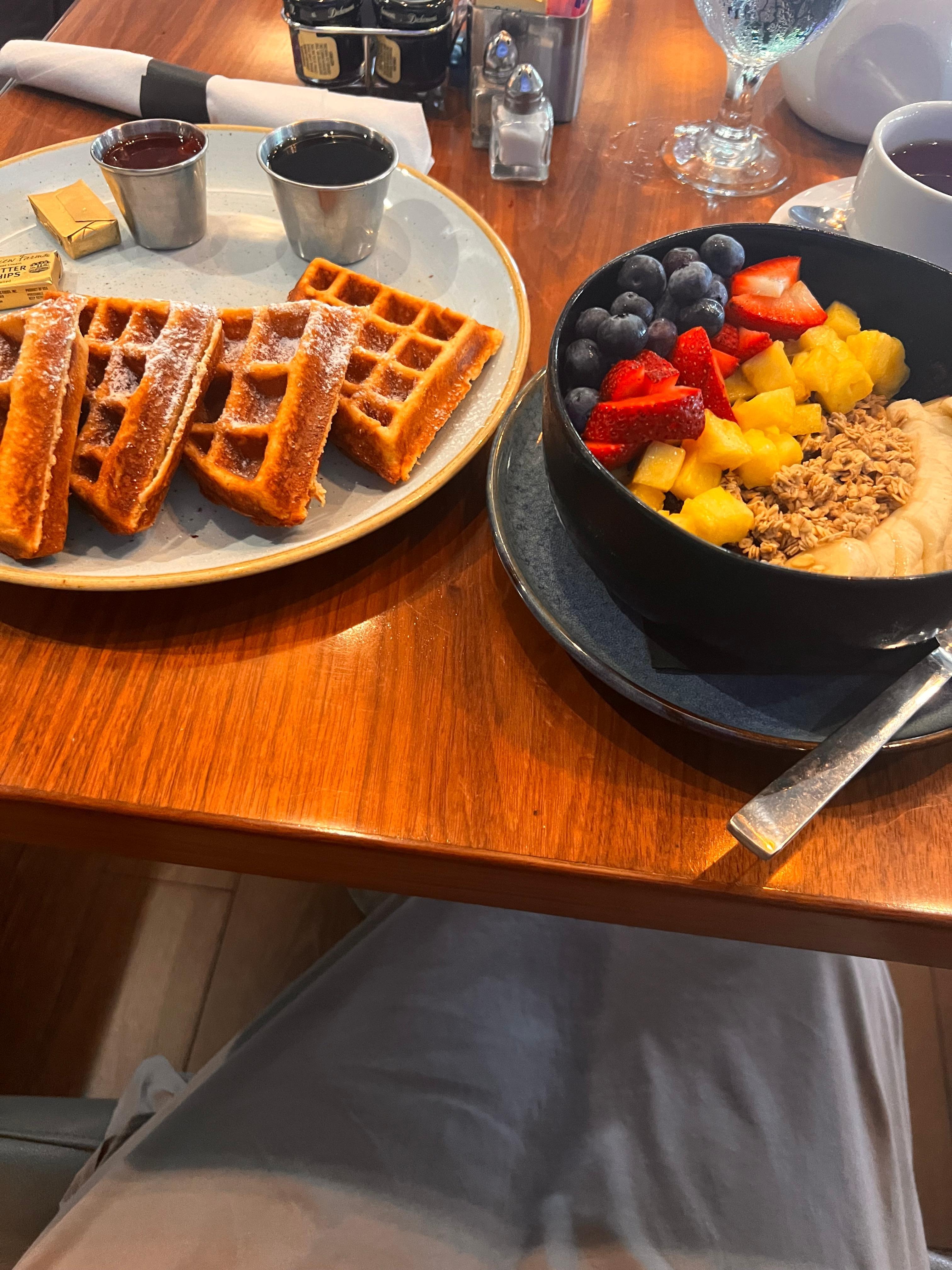 The Food was delicious 