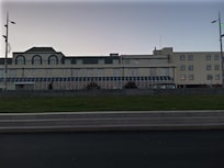 The grand hotel taken from the sea front