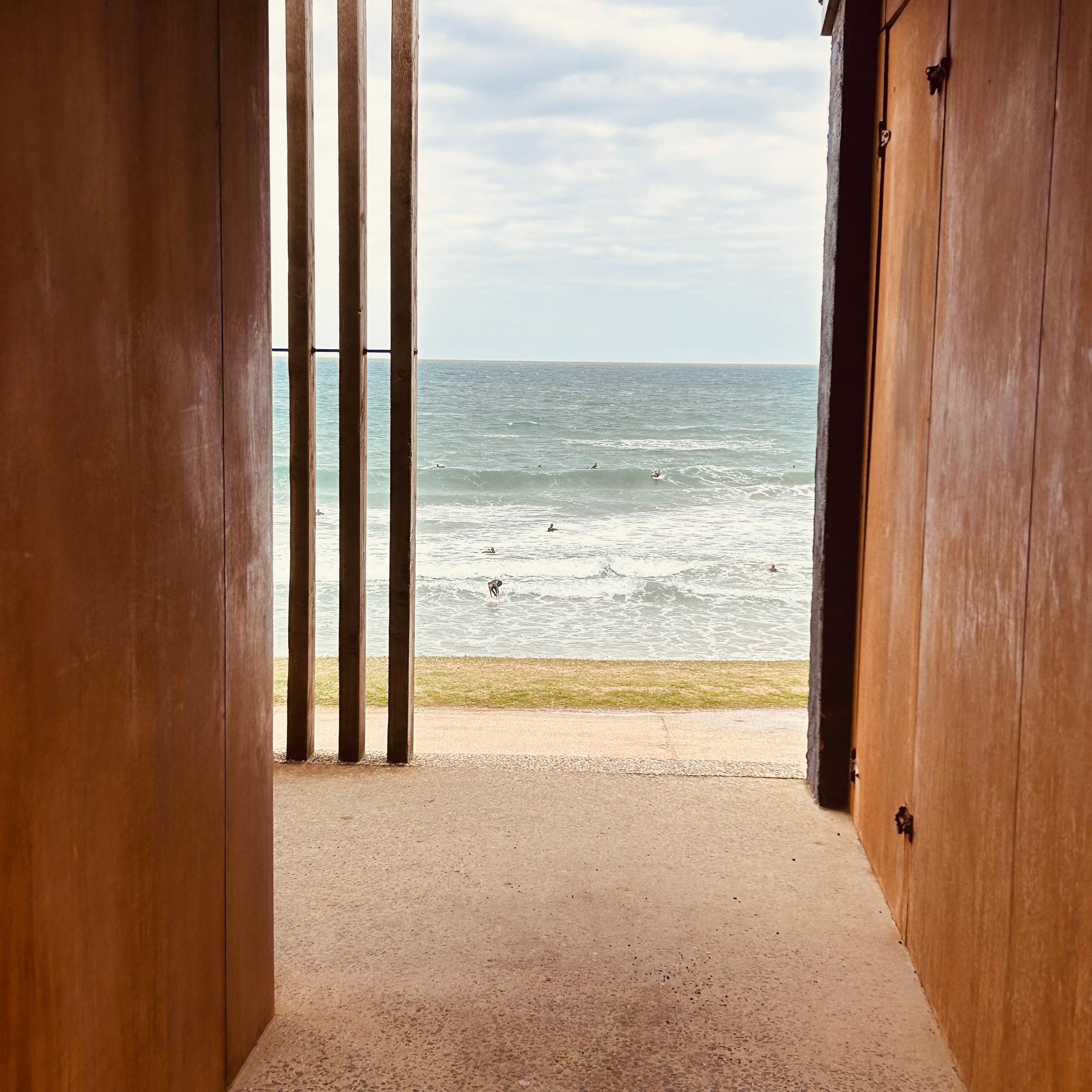 Beach access close by  