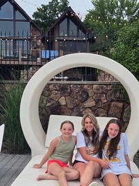 My granddaughter with her two daughters