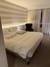 Bedroom with our own pillows