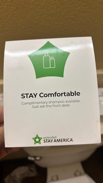 Even shampoo has to be asked for at desk. Un real