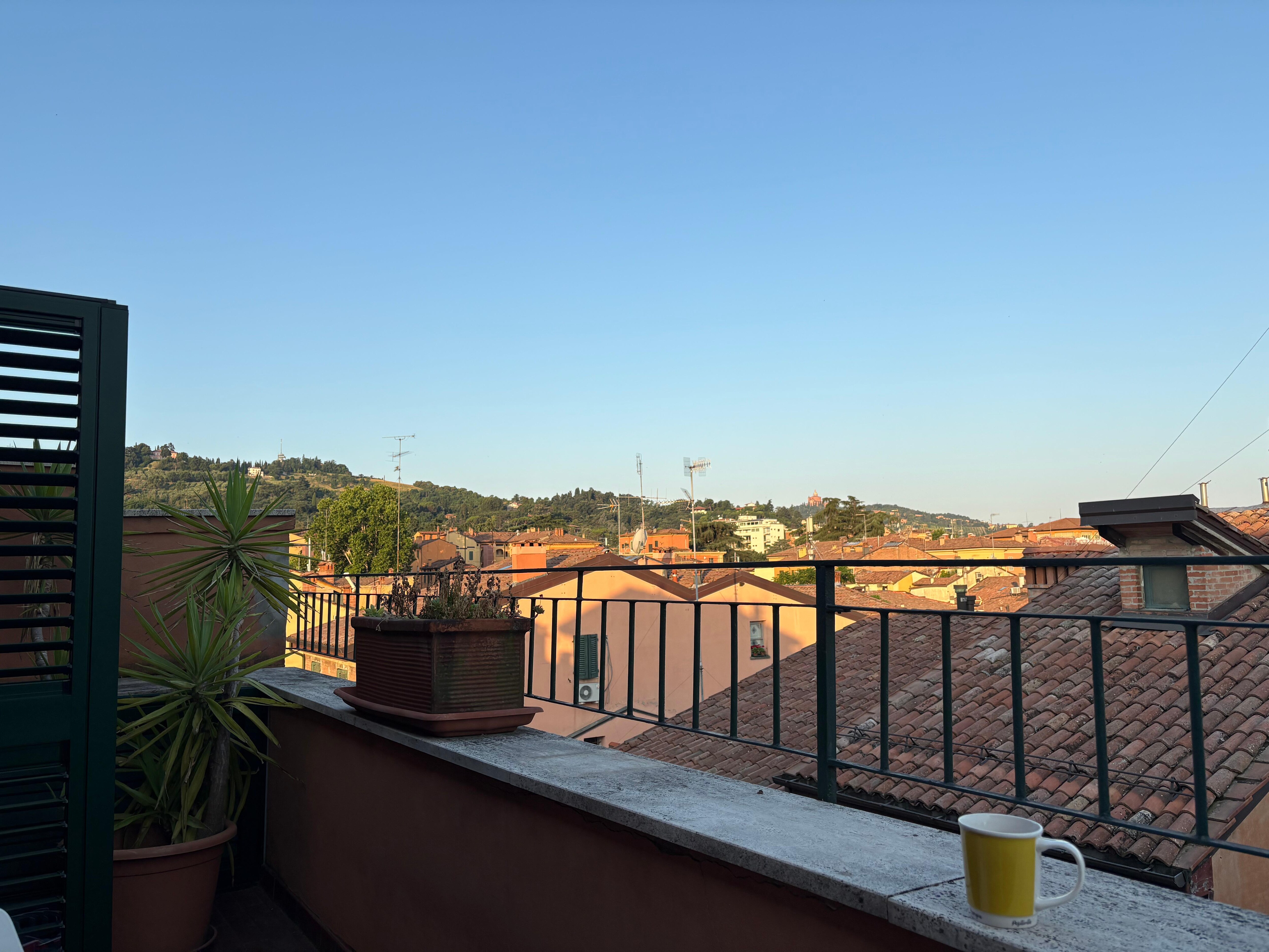 View from terrace.