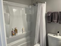 All the bathroom amenities