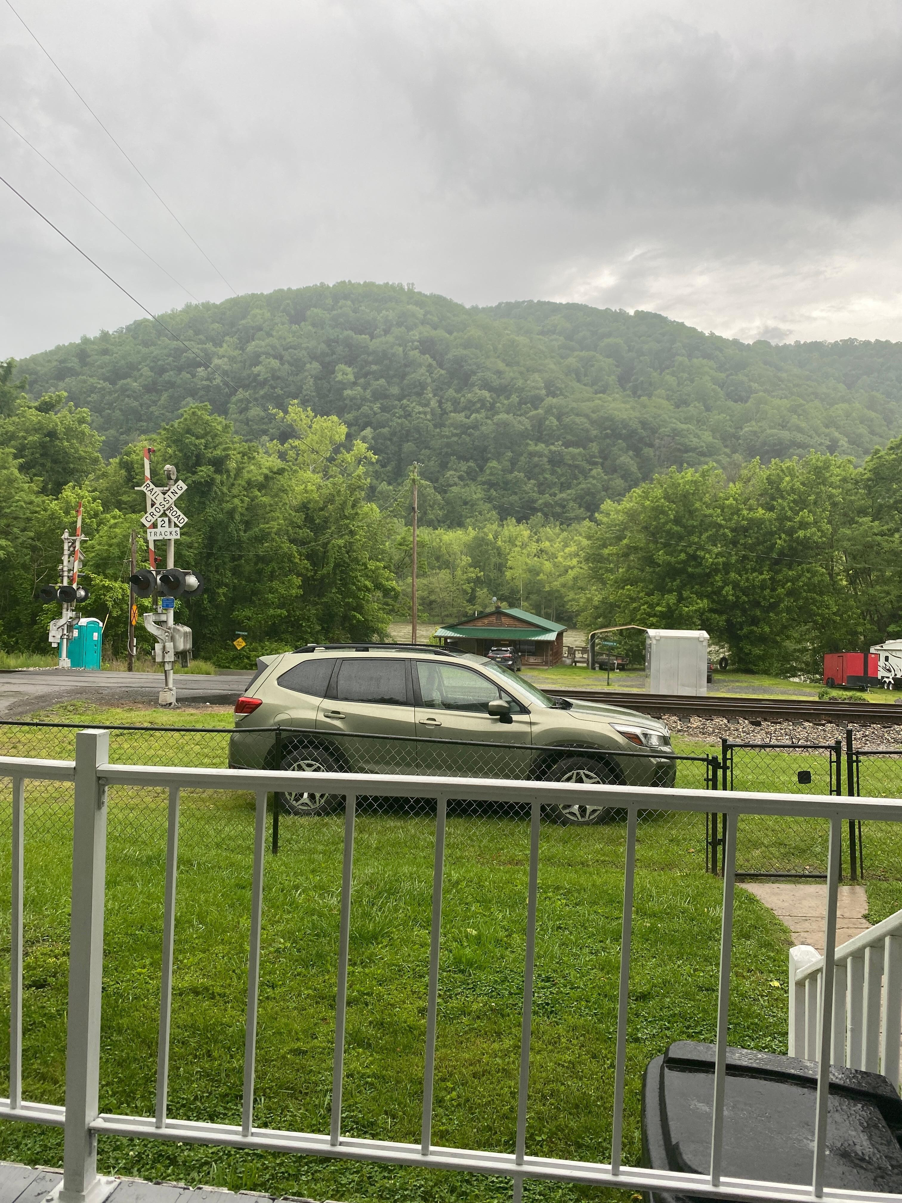 View from the front porch