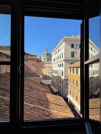 The view from our room on the 3rd floor