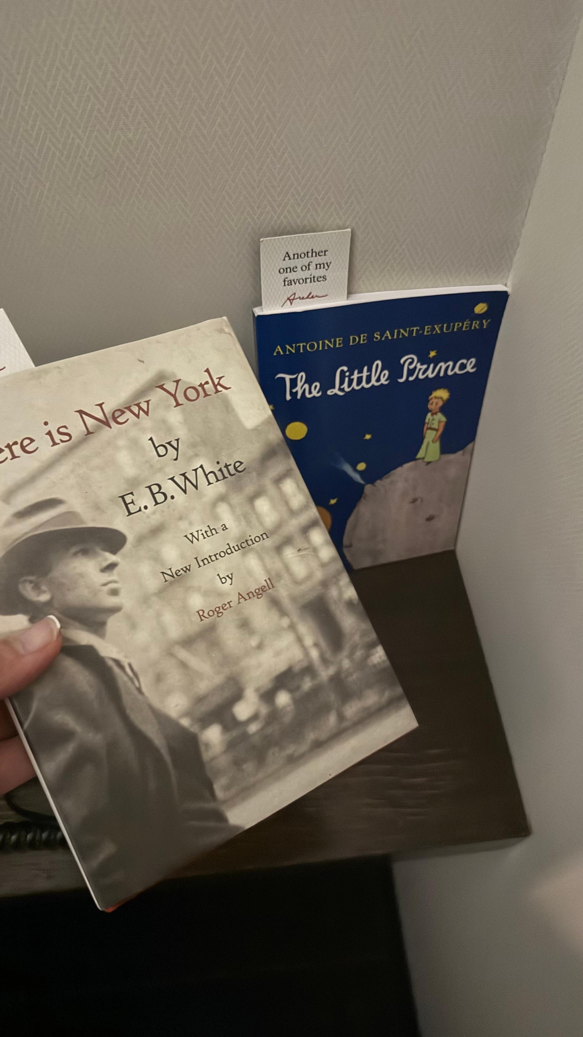 sweet book touch in the room