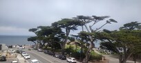 From private balcony of room!