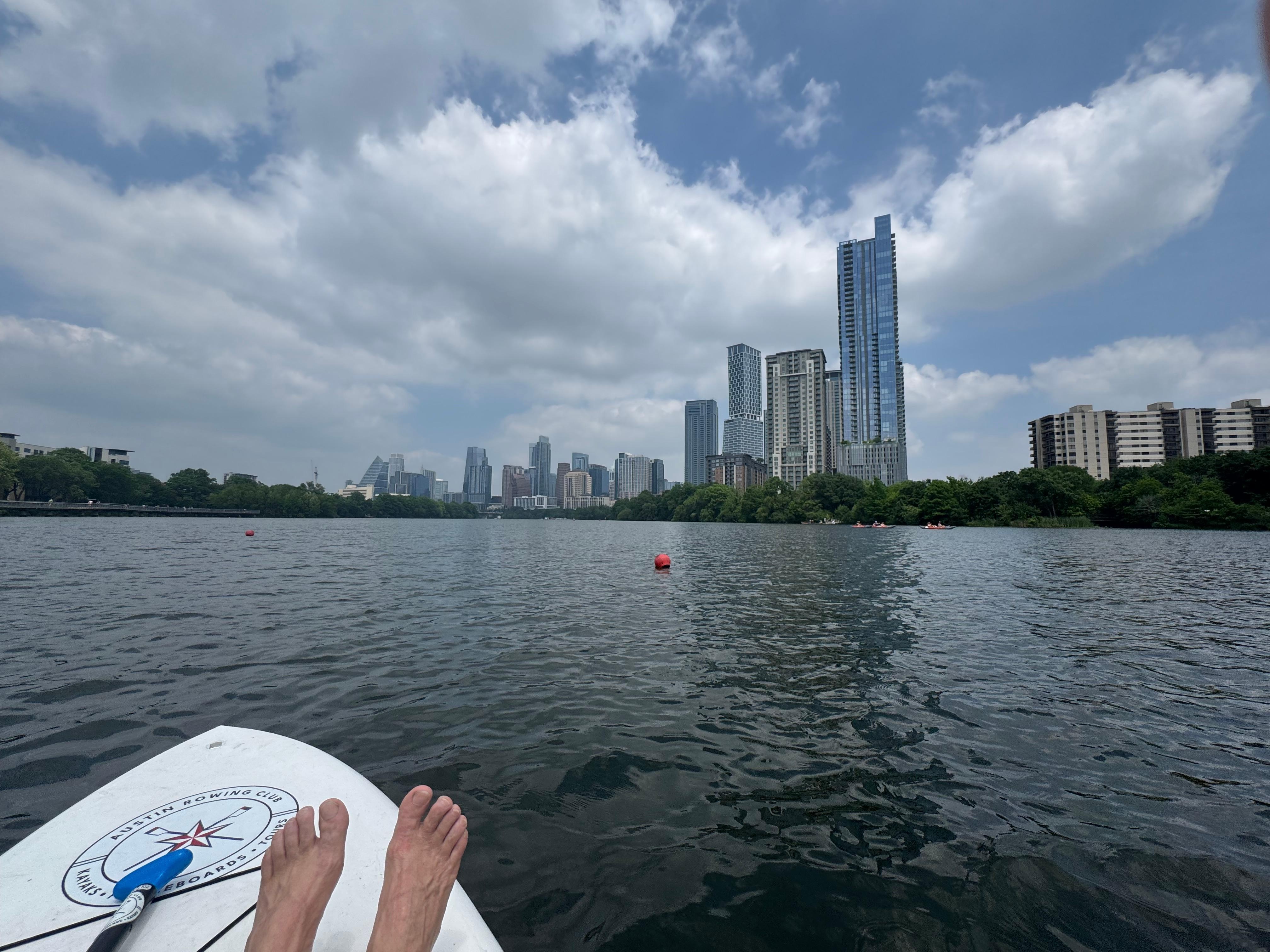 Complimentary paddle board use was a bonus!!!