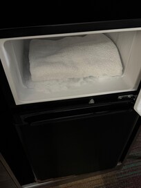Town frozen to freezer