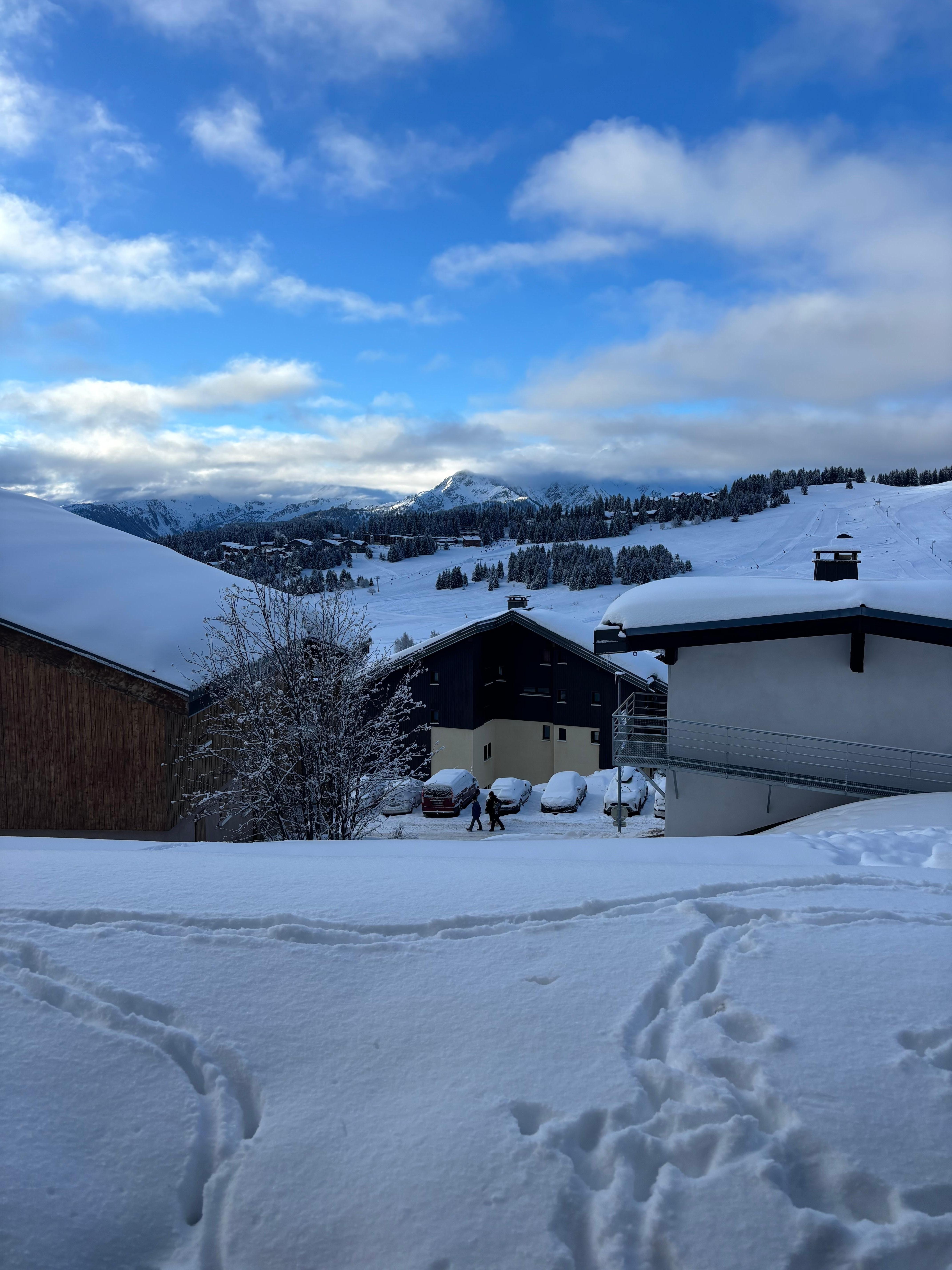 Jolie vue depuis le logement.