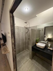 ホテルのシャワーです。