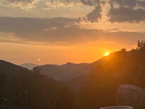 Lever de soleil à l’est