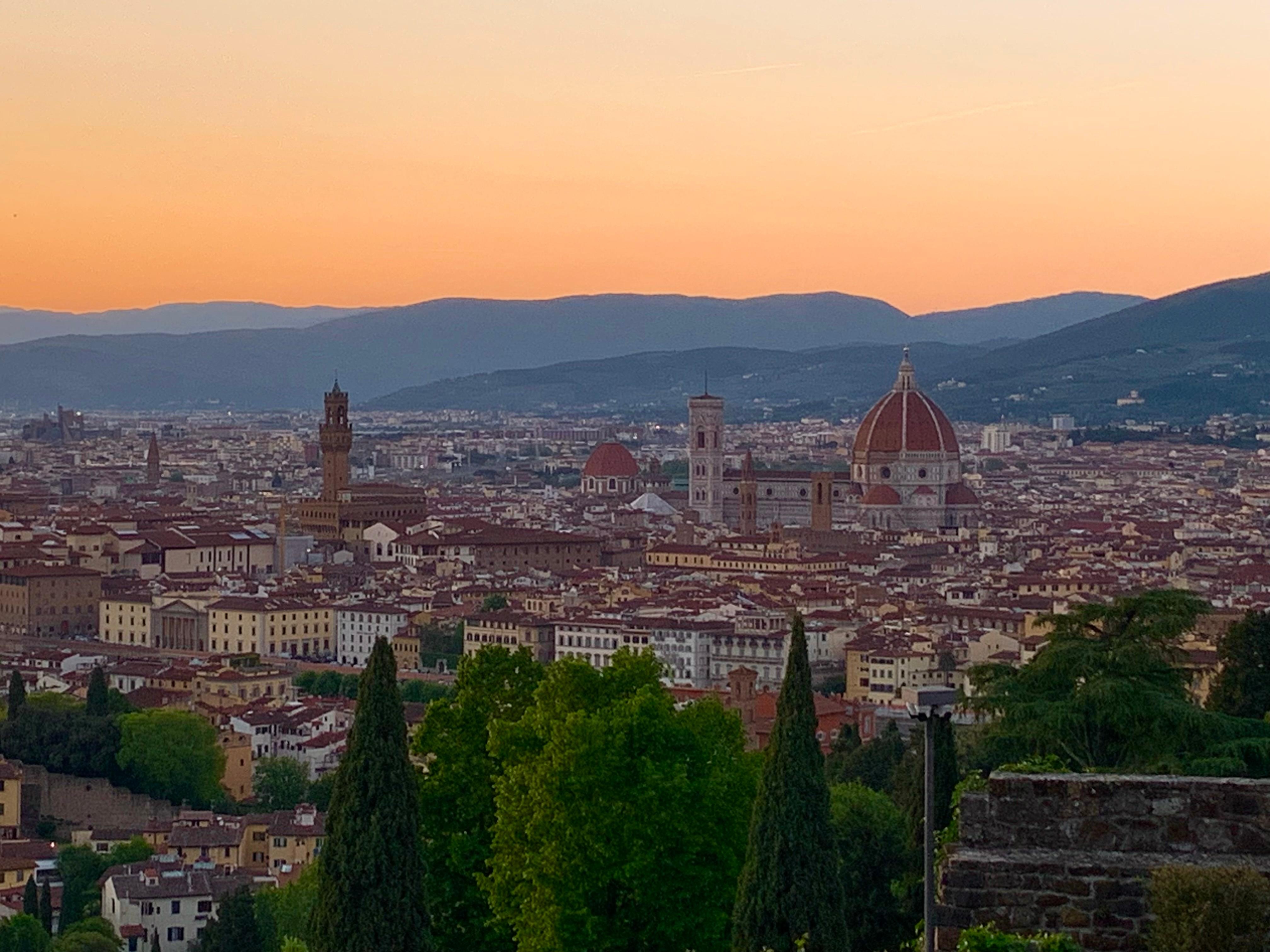 Florentine sunset