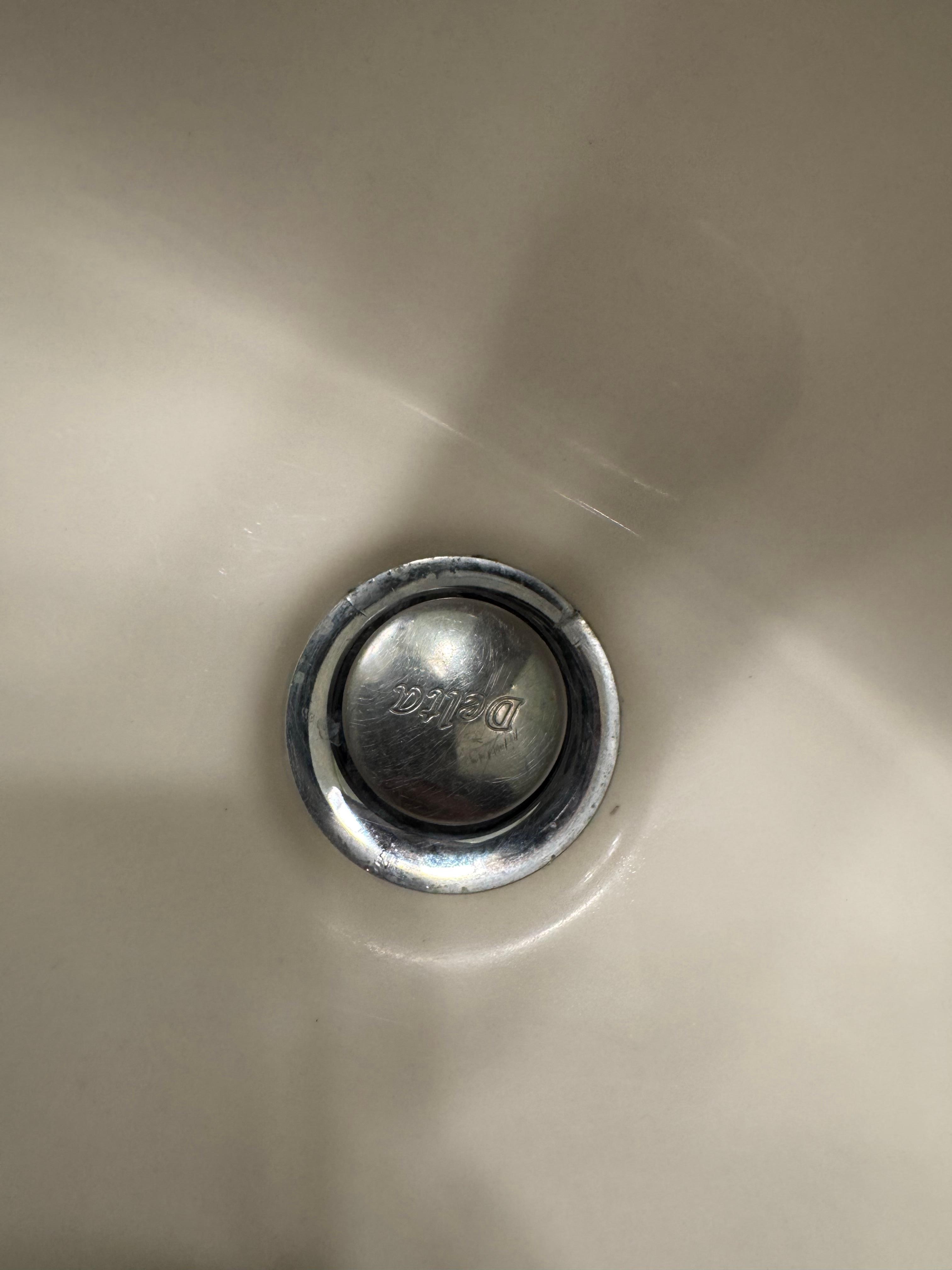 Mold in the bathroom sinks. 