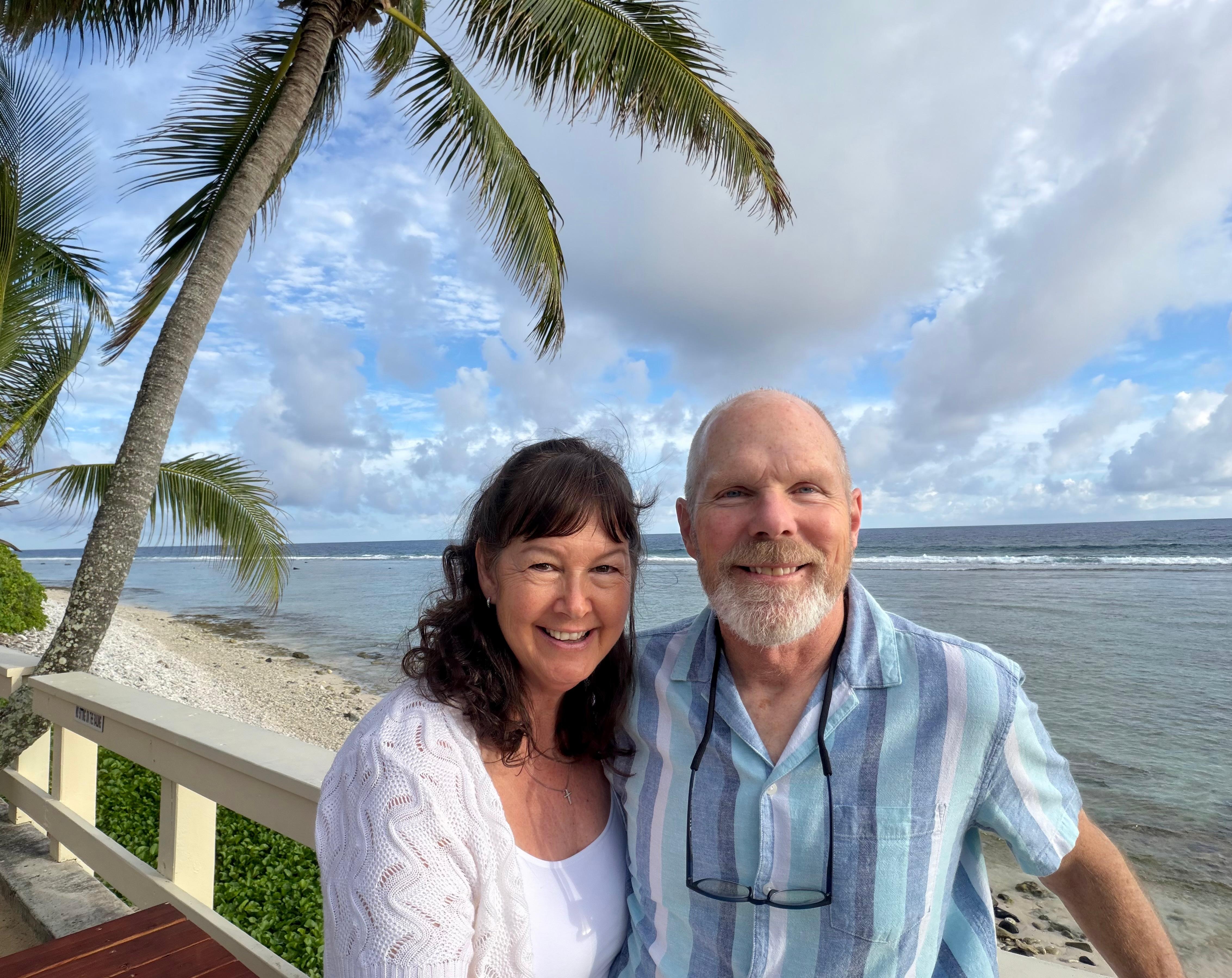 First morning in the Cooks before flying out to Aitutaki. 