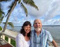 First morning in the Cooks before flying out to Aitutaki.