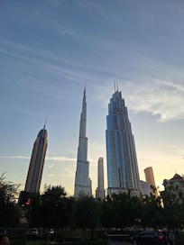 View from outside hotel